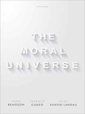 cover image of The Moral Universe
